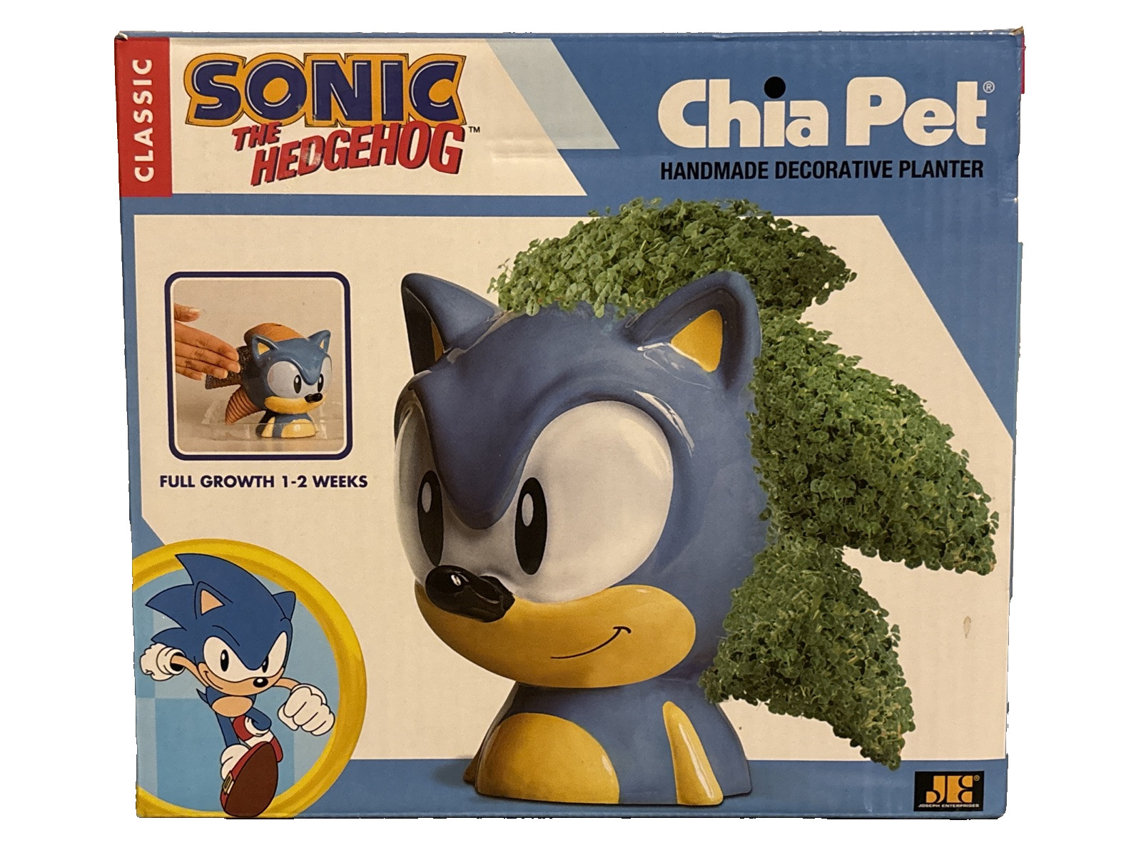 Chia Pet Planter - Sonic the Hedgehog NEW Fast Shipping