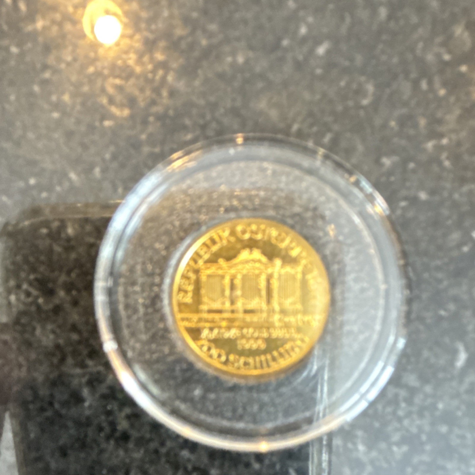 Austrian Mint Philharmonic 1/10 oz Gold Coin 0.9999 Fineness
