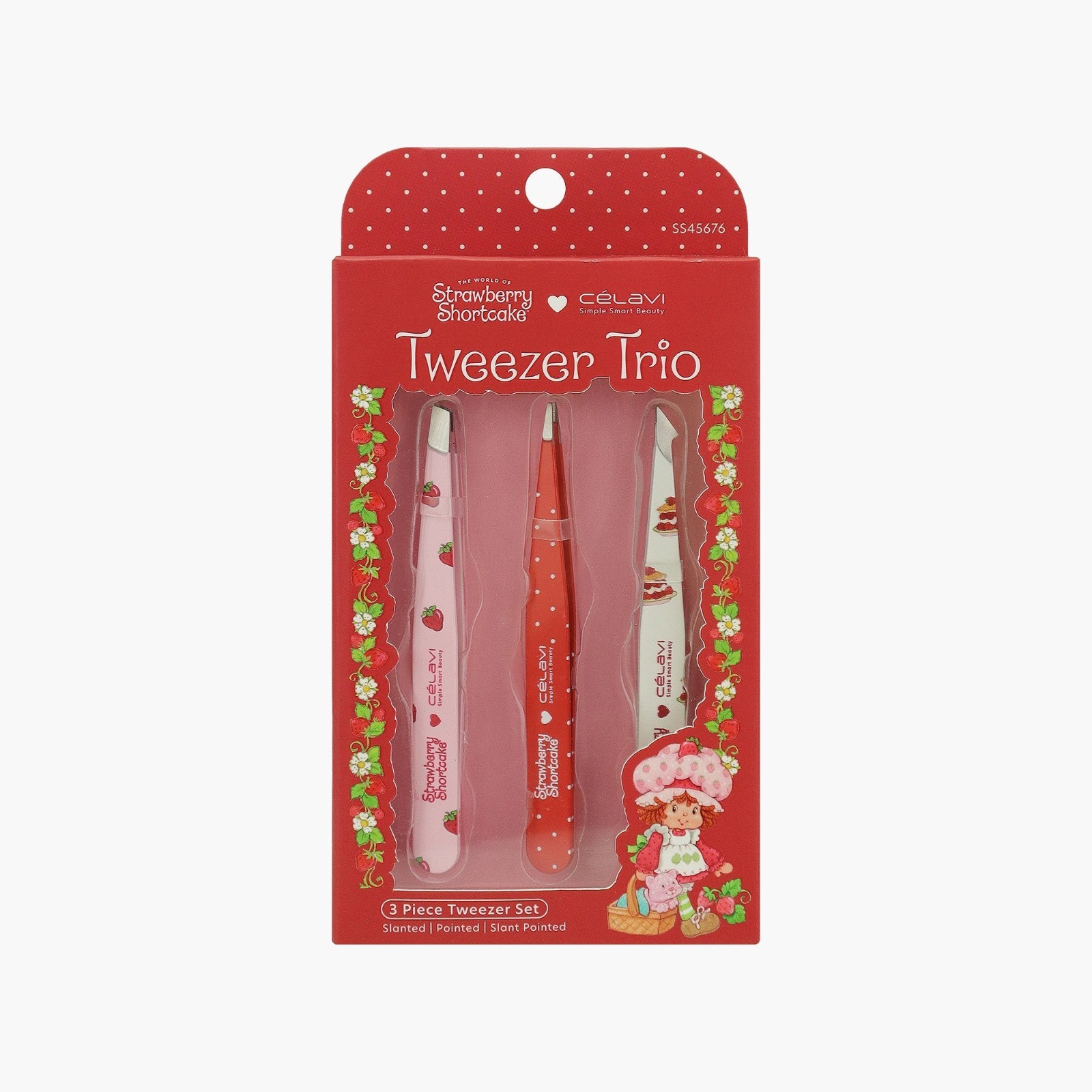 2024 Célavi & WildBrain WORLD OF STRAWBERRY SHORTCAKE Tweezer Trio