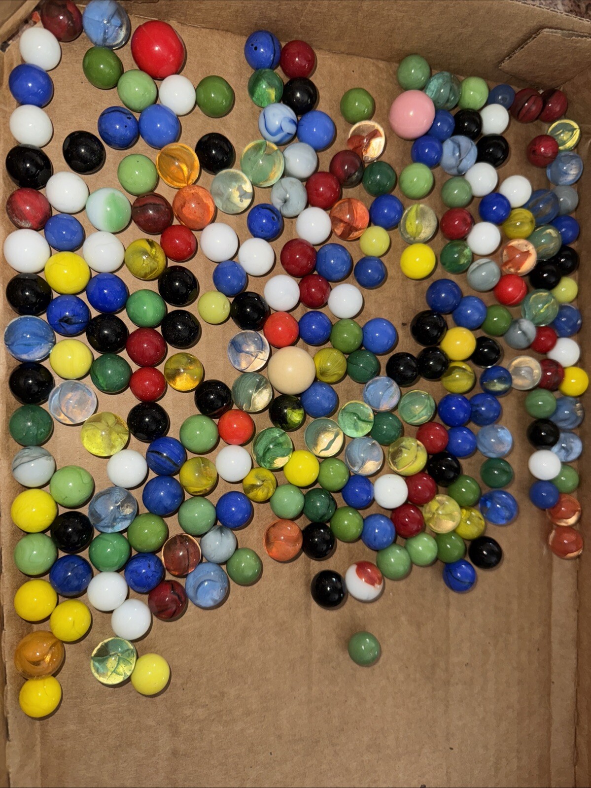 Vintage Marbles Marble Lot -222 Collector’s Marbles-different Sizes Makers 🔥