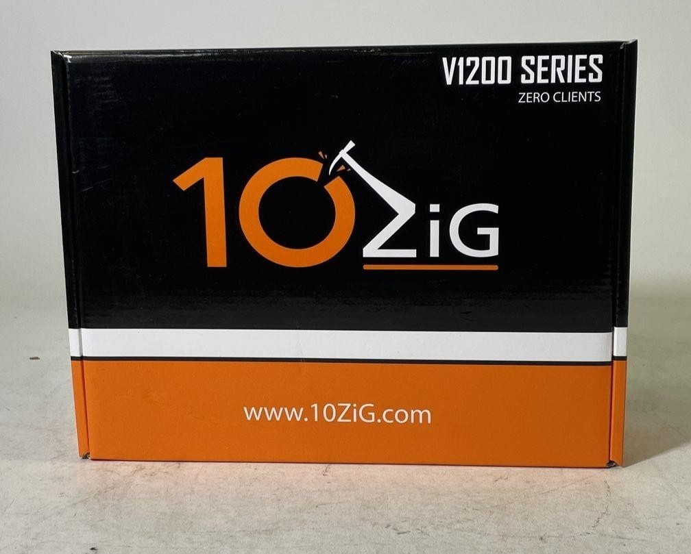 10zig 293D Thin Client V1200 Series Black Dual Display Zero Client New