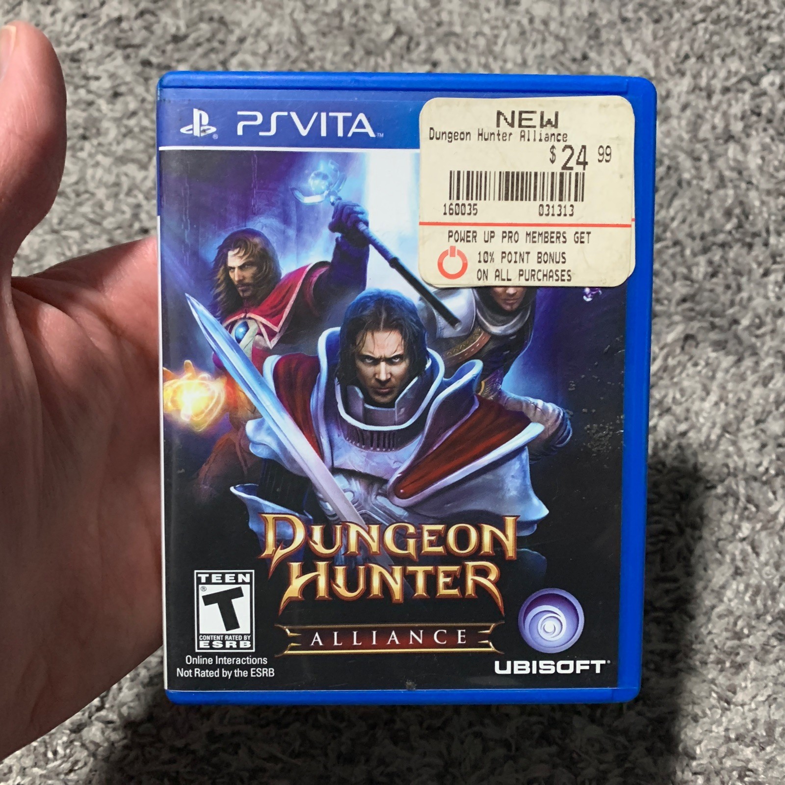 Dungeon Hunter Alliance (Playstation Vita, 2012) CIB