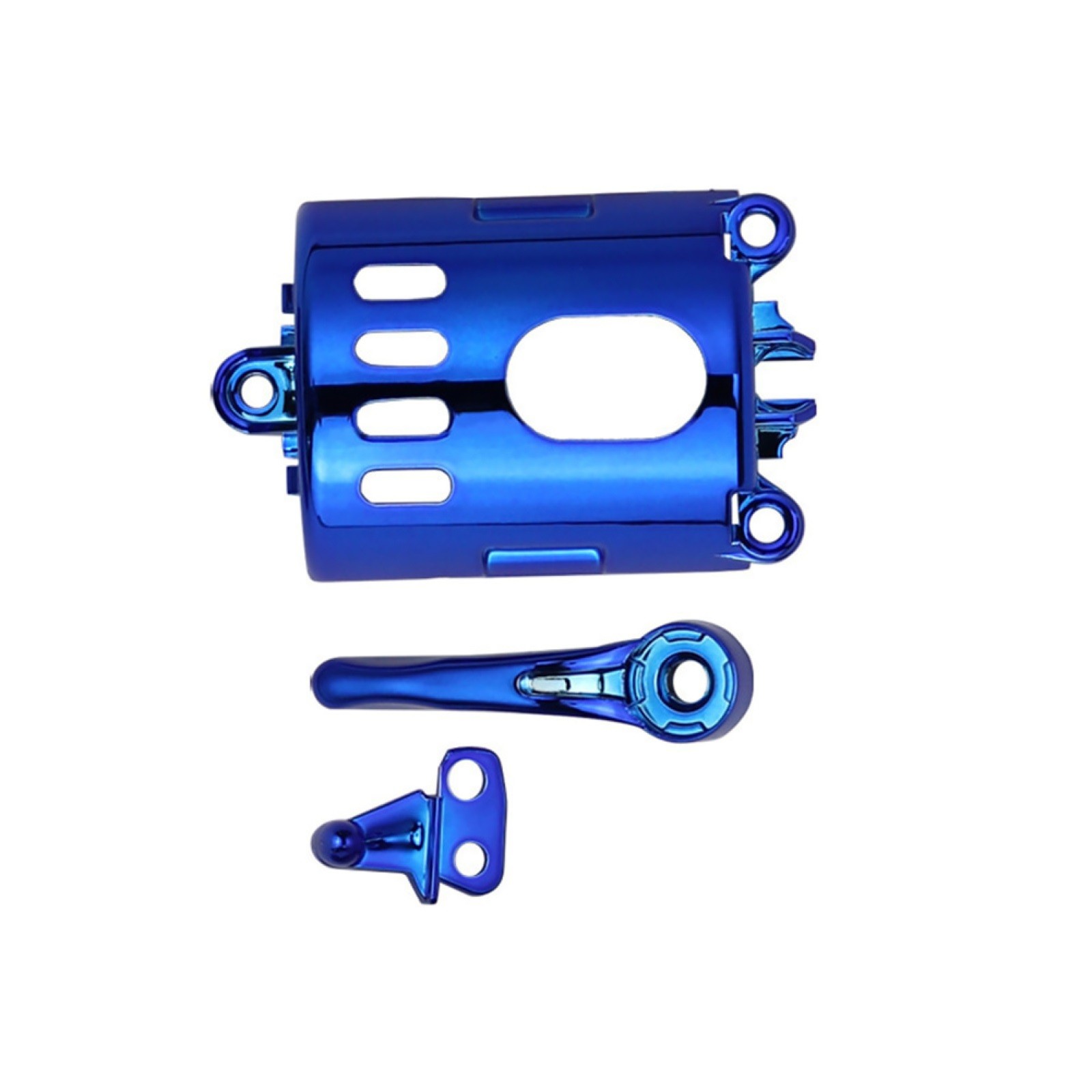 Blue DIY Replacement Parts Case Cover Kit for Wahl 8591 8148 8504 Hair Clippers;