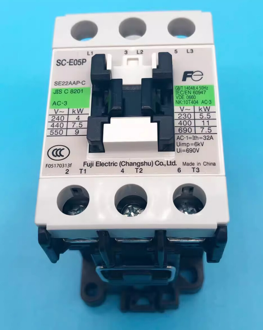 Fuji Electric AC Contactors SC-E05P AC110V 220V 380V AC24V