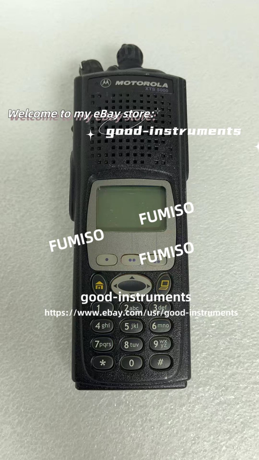 USED 1 PCS Motorola XTS5000 walkie-talkie P25 digit UHF 380-470 FPP*go