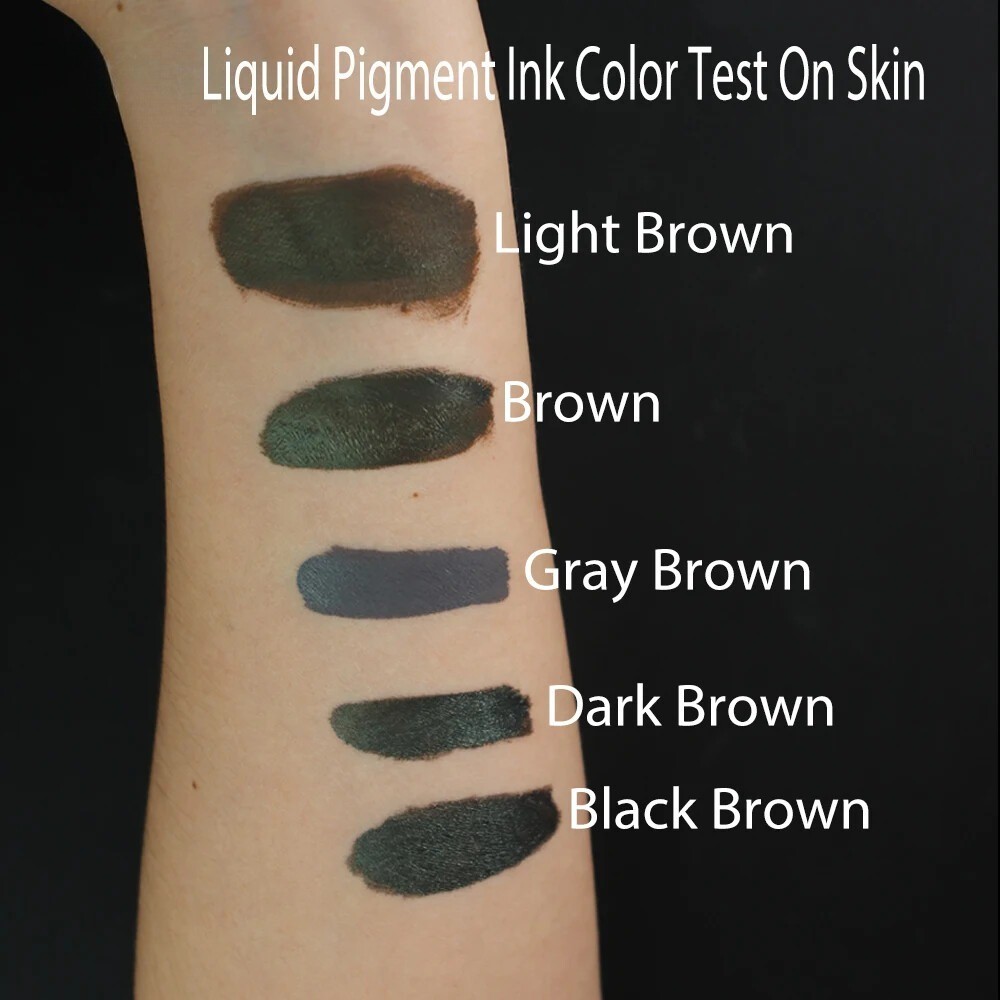 10ml Organic Plant WaterBase Natural Tattoo Ink Micropigmentation Makeup Pigment