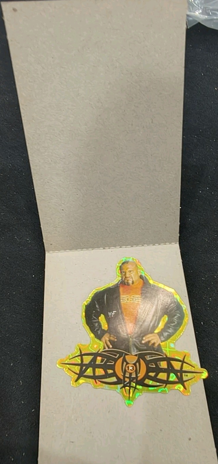 2000 WWF Taz Sticker Vending Decal WWE ECW AEW