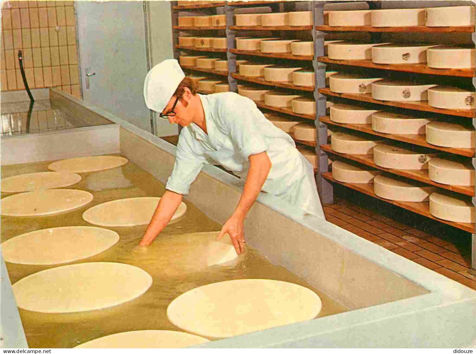 Postcard - Crafts - Cheese - Cheeses - Chees - Gruyères - Salzbad