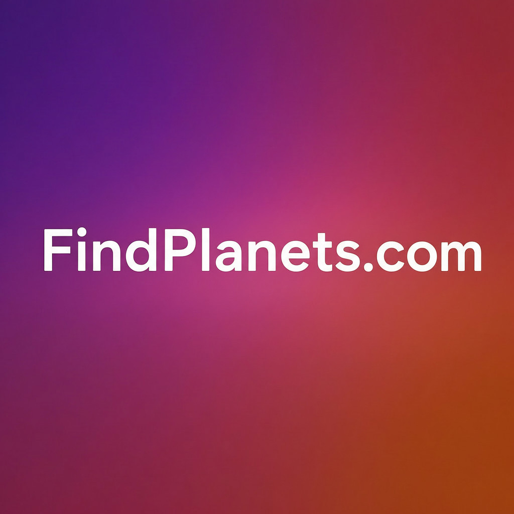 FindPlanets.com - Premium 2-Word .COM Domain Name Astronomy Space Planets