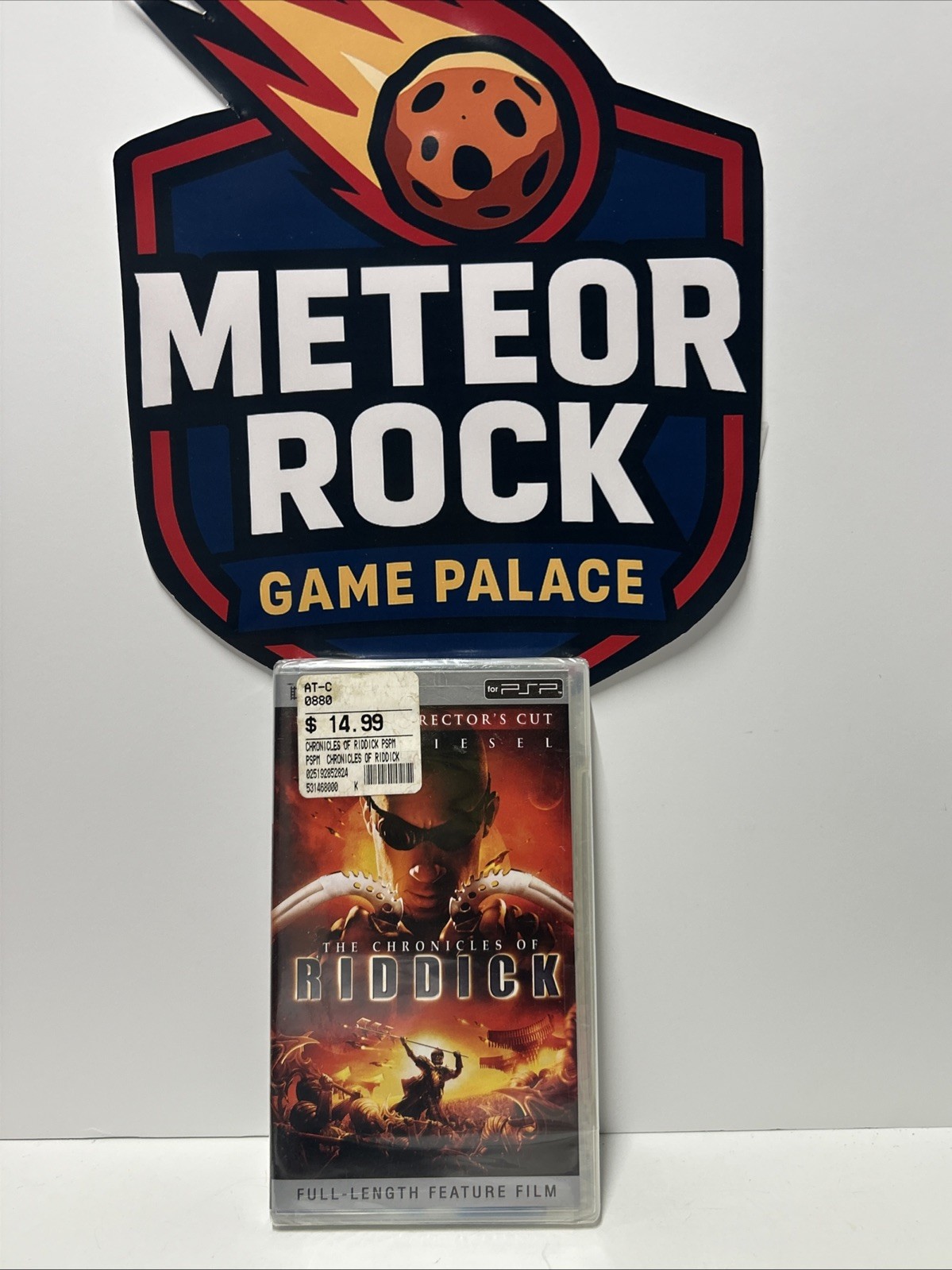 Chronicles Of Riddick Movie Directors Cut ( PlayStation PSP ) Brand New Sealed