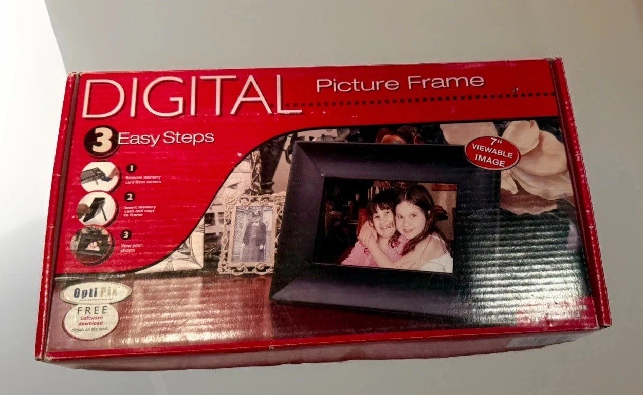 SmartParts SP70EW 7-Inch Digital Frame Smart Parts Opti Pix NOB 