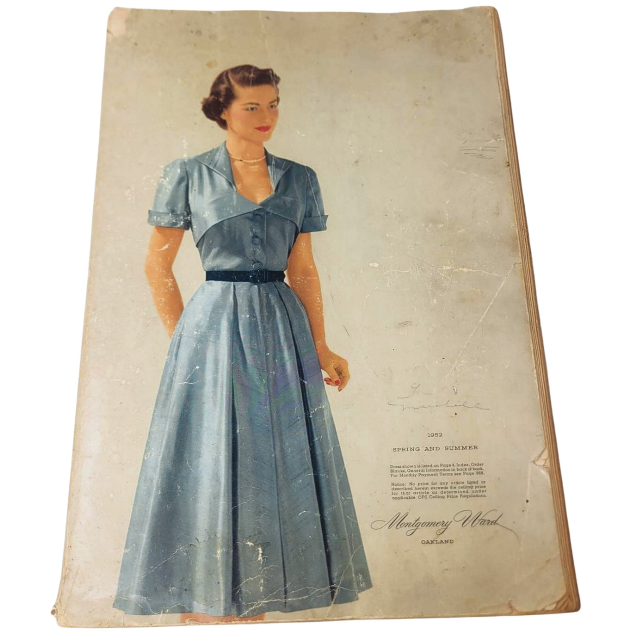 Montgomery Ward 1952 Spring and Summer Catalog Mail Order Oakland