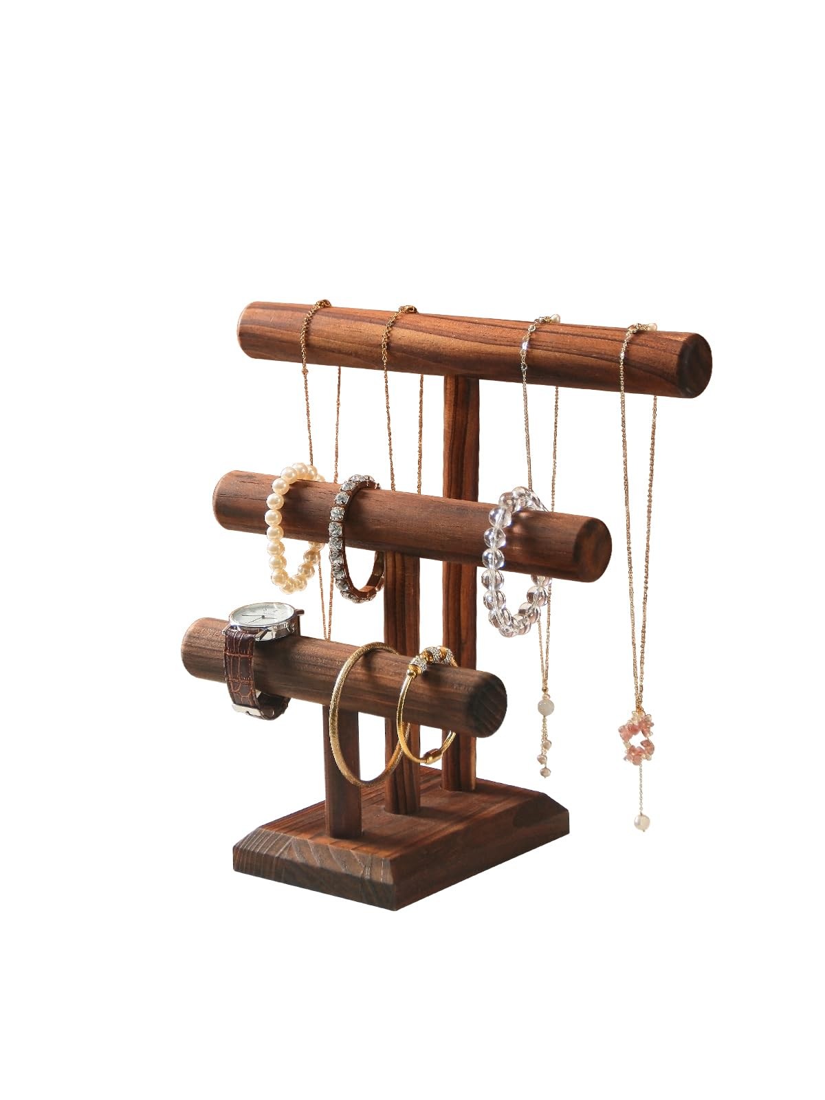 Bracelet Holder Stand, Bracelet Display with 3 Tier,Jewelry Organizer Stand f...