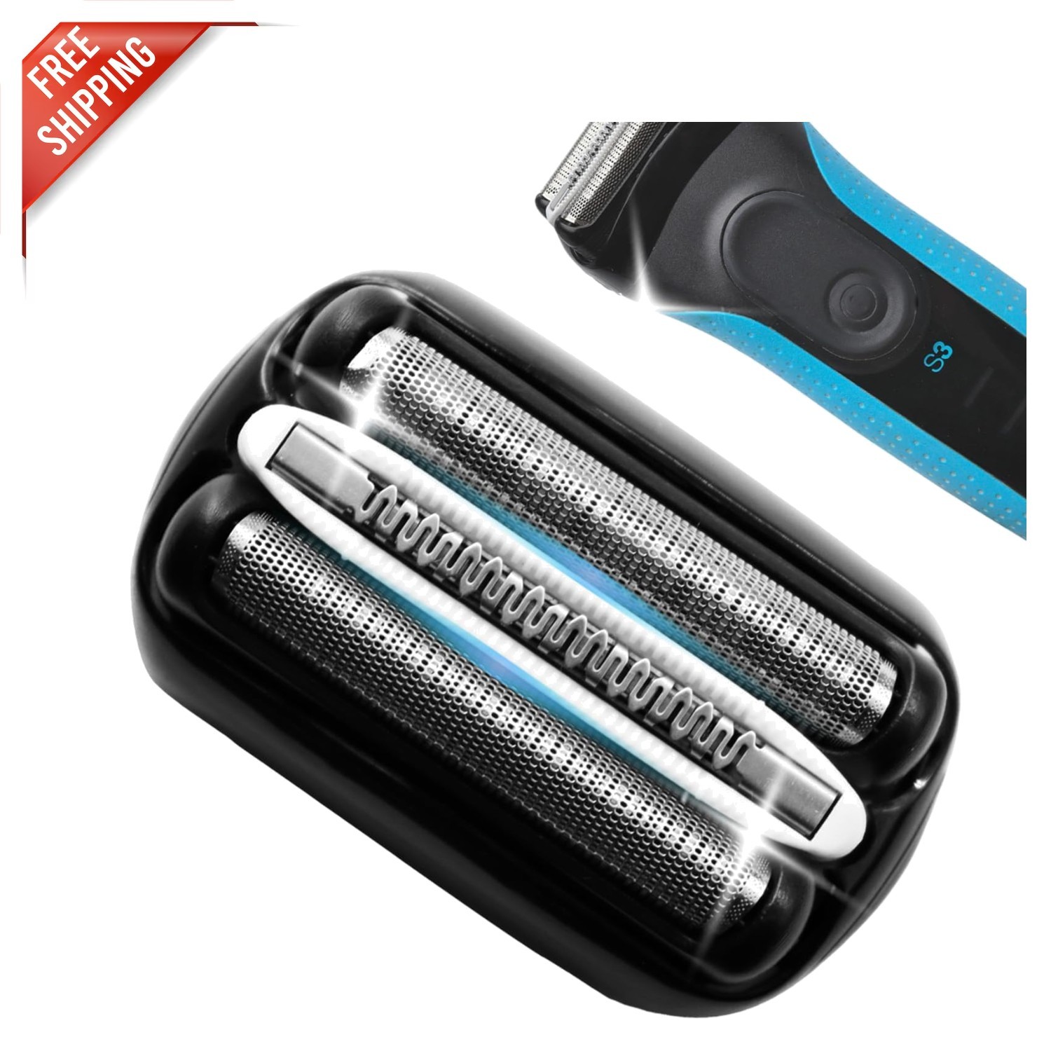 Professional S3 Shaving Experience: 3-Blade Replacement Head for Series 3 Models