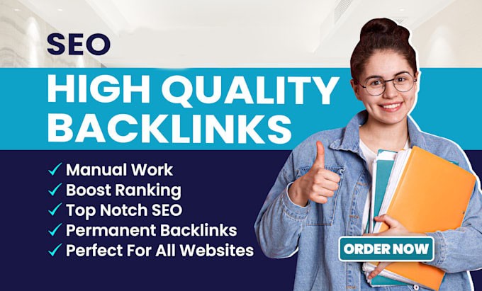 I will do high quality white hat contextual dofollow authority SEO backlinks