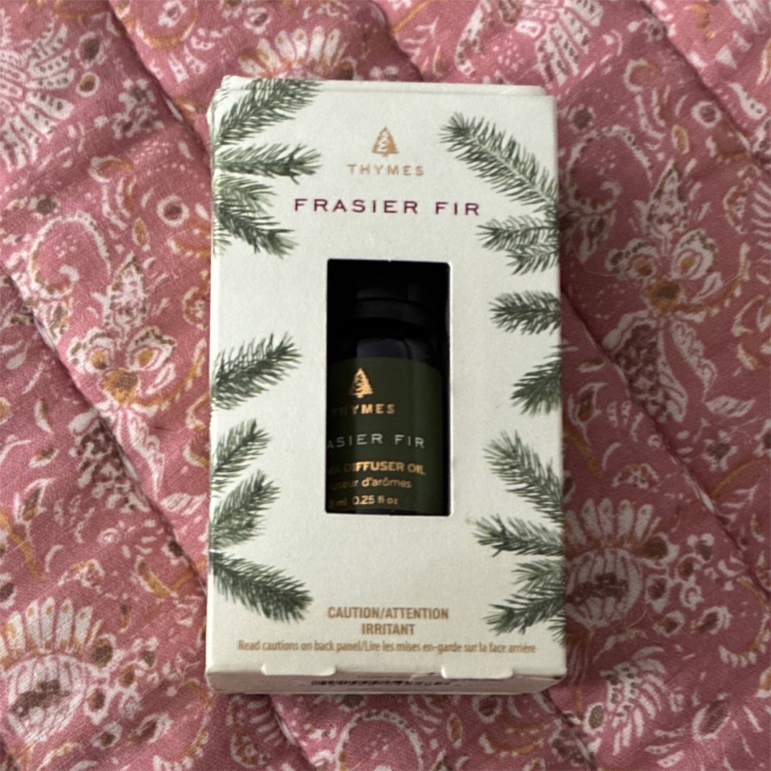 Thymes Frasier Fir Aroma Diffuser Oil 0.25 fl oz Aromatherapy
