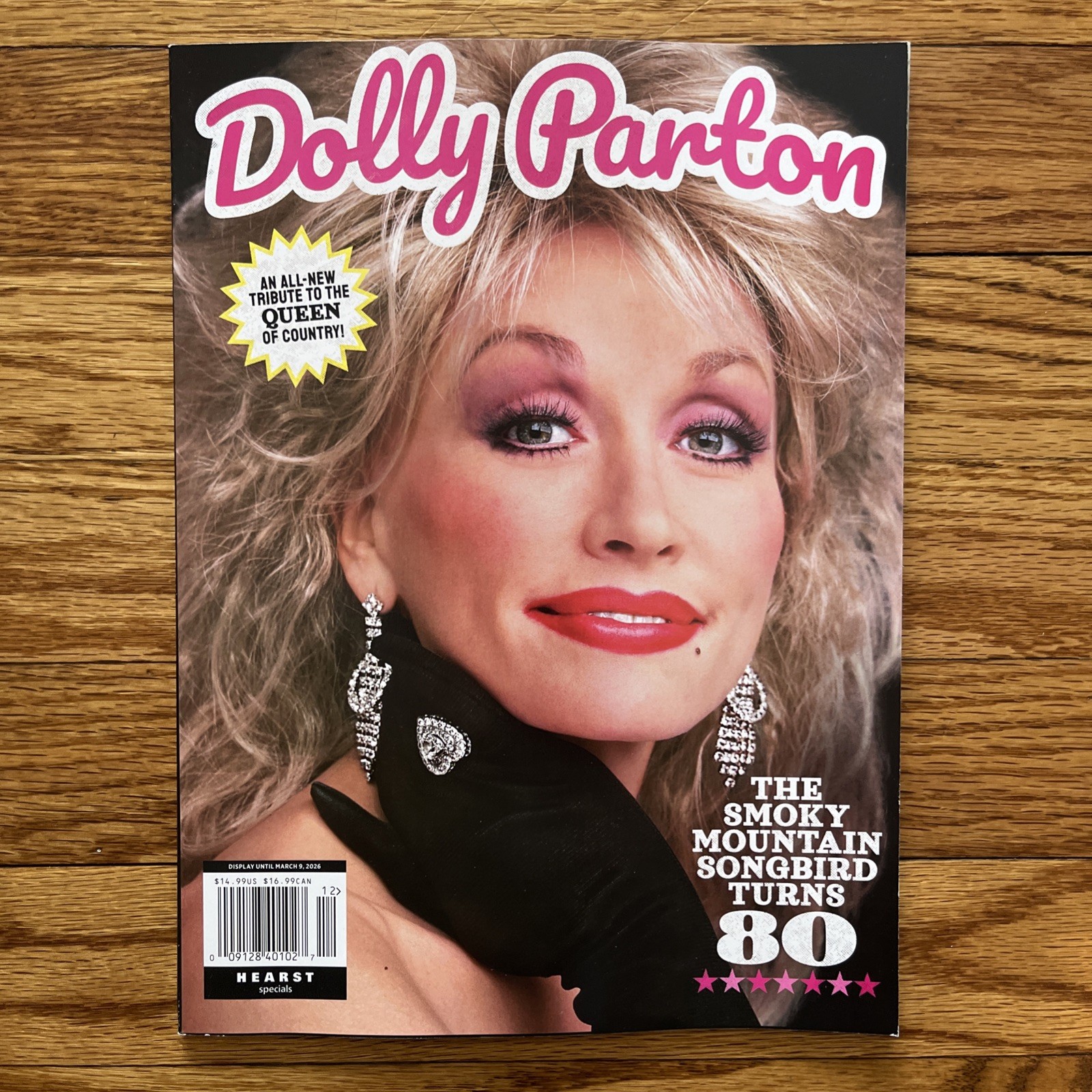 DOLLY PARTON MAGAZINE - BRAND NEW 2025 QUEEN OF COUNTRY TURNS 80 HEARST SPECIALS