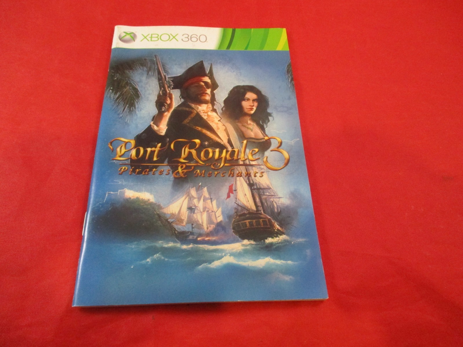 Port Royale 3 Pirates & Merchants Xbox 360 Instruction Manual Booklet ONLY