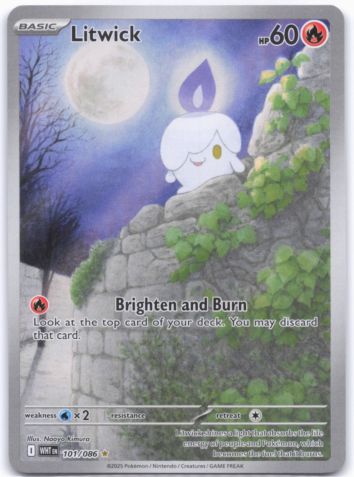SV: White Flare #101/086 Litwick