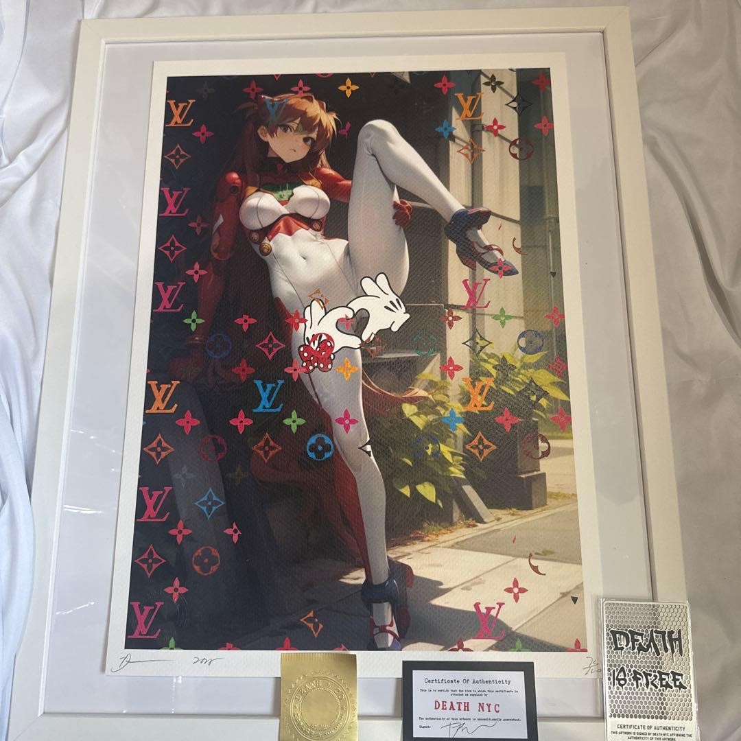 Death NYC Limited Modern Art Poster 100 Pcs Worldwide Street Artist