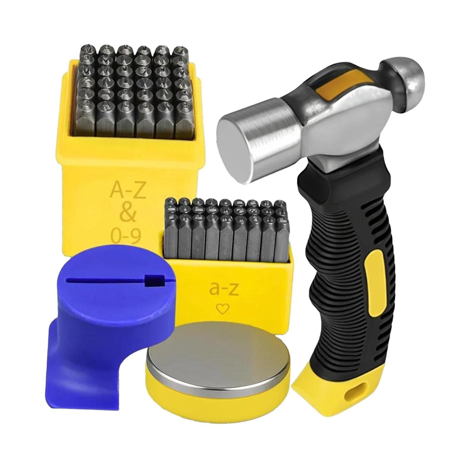 Metal Stamping Set DIY Unique Jewelry Making Stamping Tools Letter Punch Set