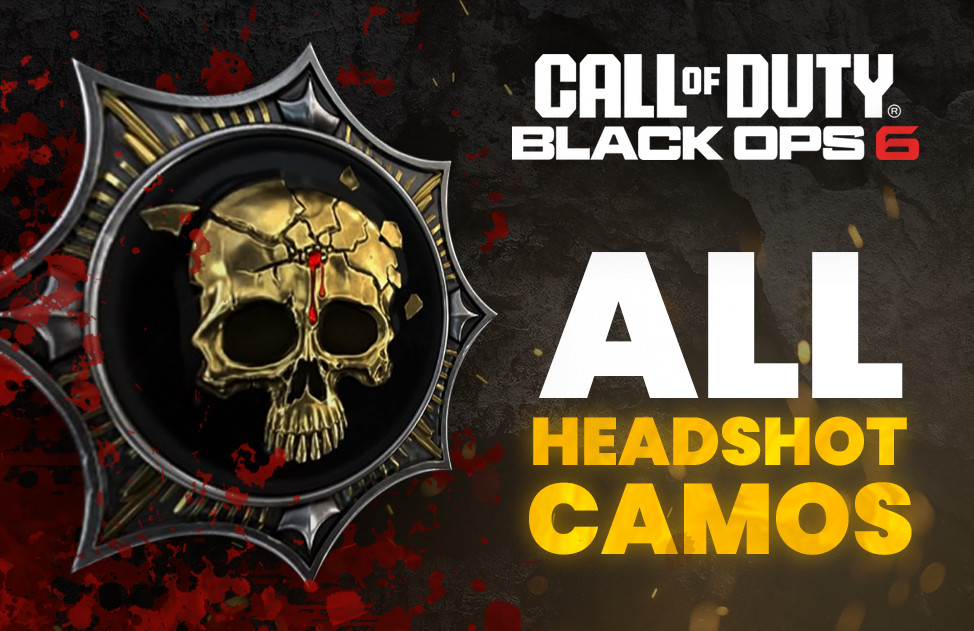 (BO6) Finish All Your Headshot Challenges+ VERY NUCLEAR CALLING CARD! 