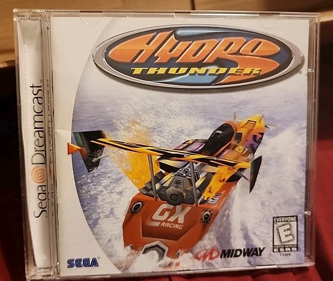 Sega Dreamcast Hydro Thunder - Case And  Manual Only. No Game