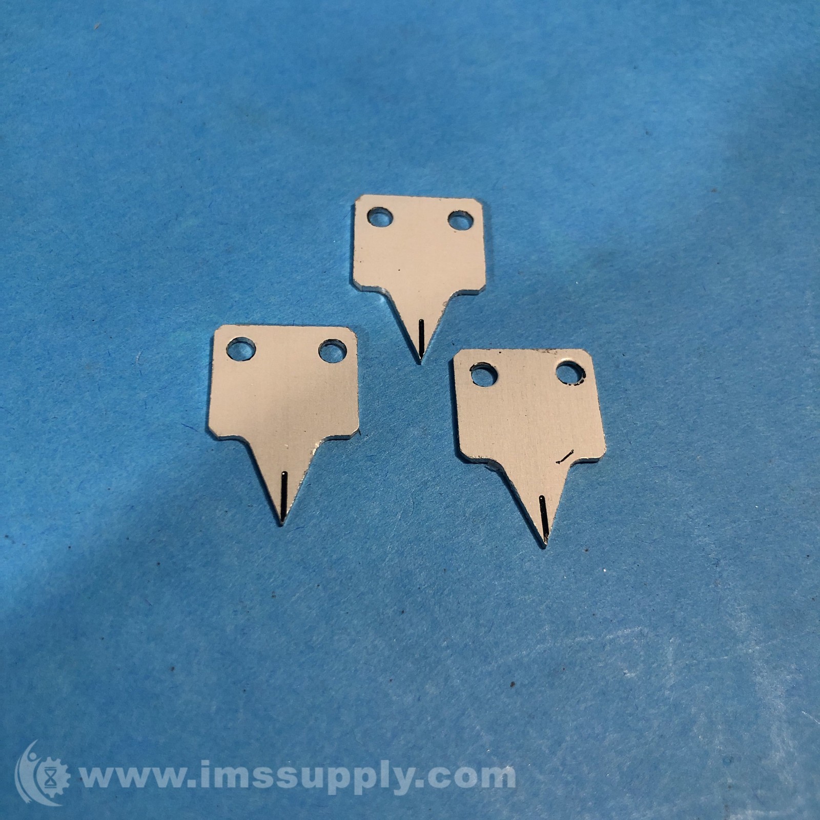Pack of 3 Steel Single Mark Plates FNIP