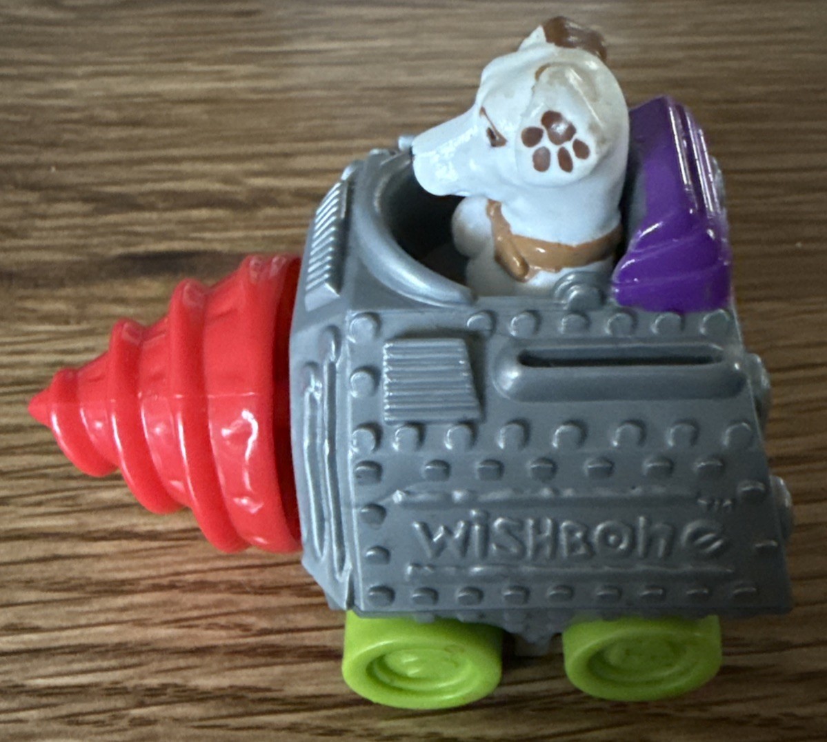 1996 Wendy's Wishbone Dog Figure Toy - Journey to the Center of the Earth