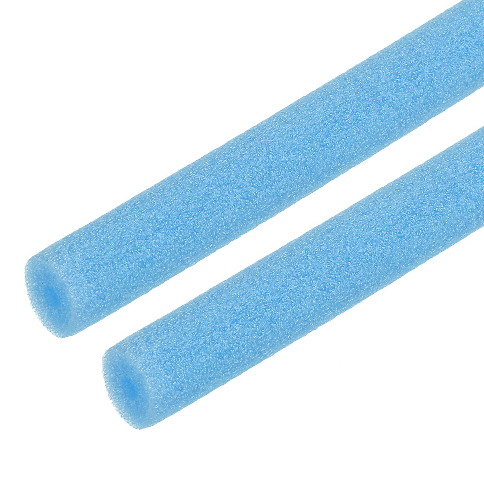 2pcs 1/5" ID 3.3FT Pipe Insulation Foam Tube 0.59" OD Tubing Cover Blue
