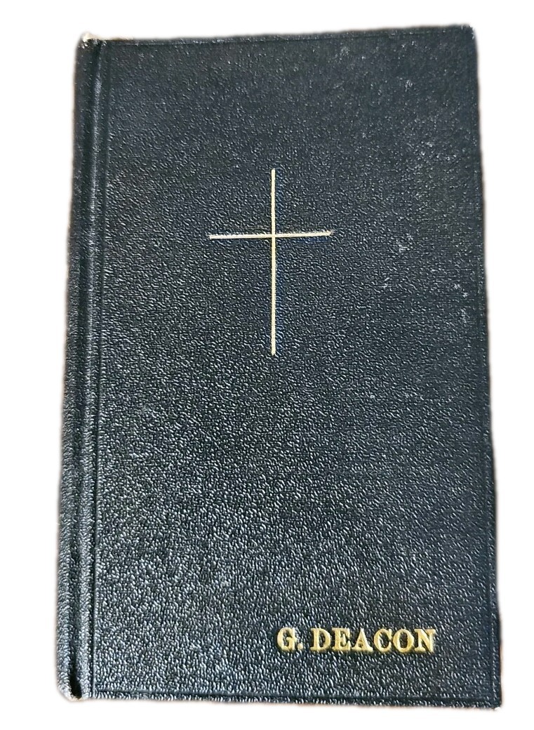 1938 Handwritten Latin Catholic Devotional Manuscript Malta Birkirkara G Deacon