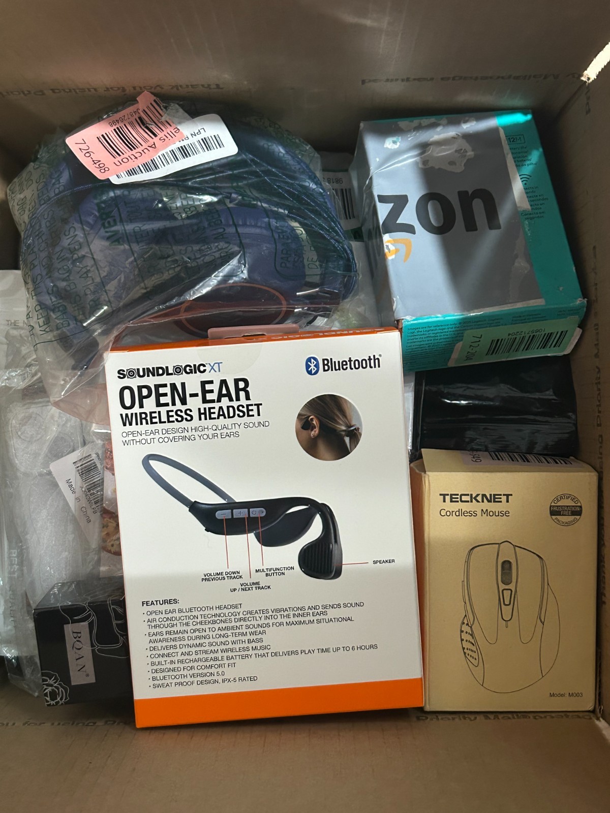 27x assorted amazon lot electronics & accessories  all manifest x reseller