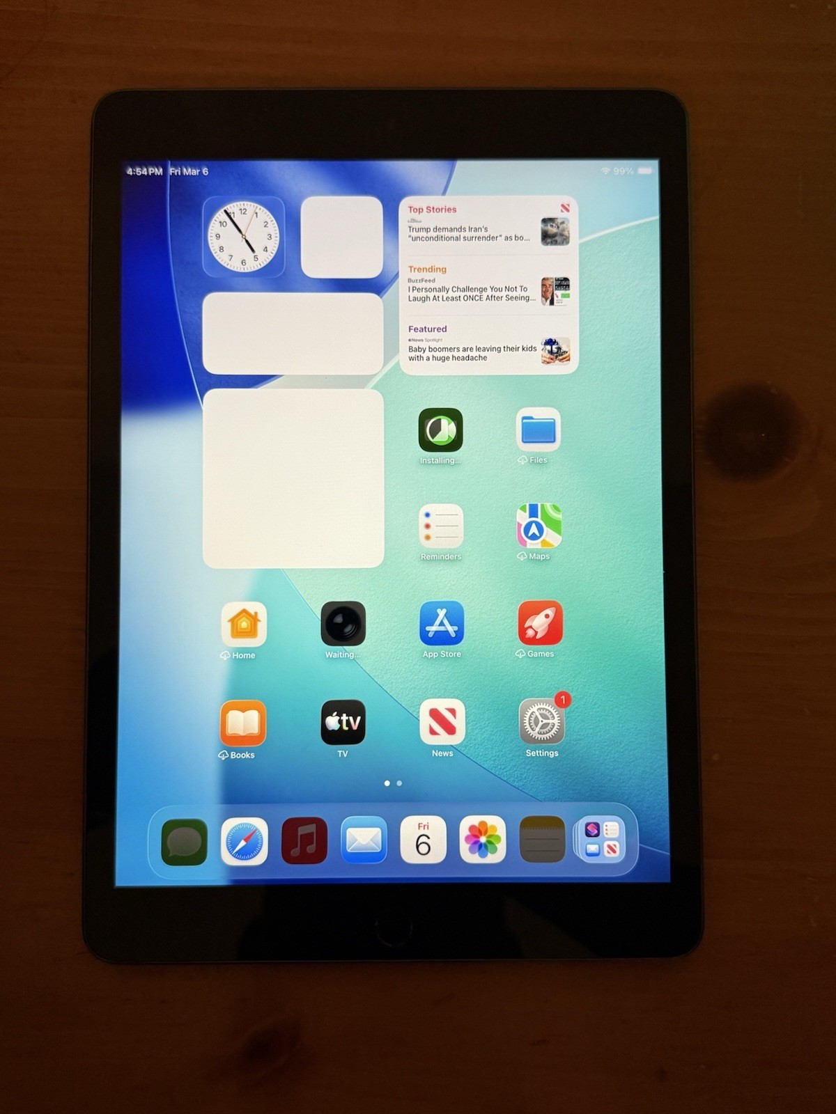 Apple iPad (9th Generation) A2602 64GB, Wi-Fi, 10.2 in - Space Gray