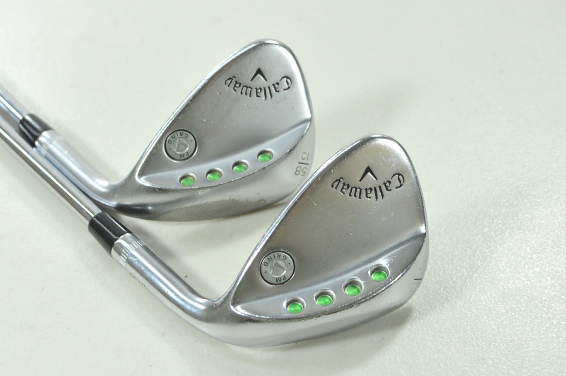 Callaway PM Grind 19 54*, 58* Wedge Set Right KBS Steel # 212032