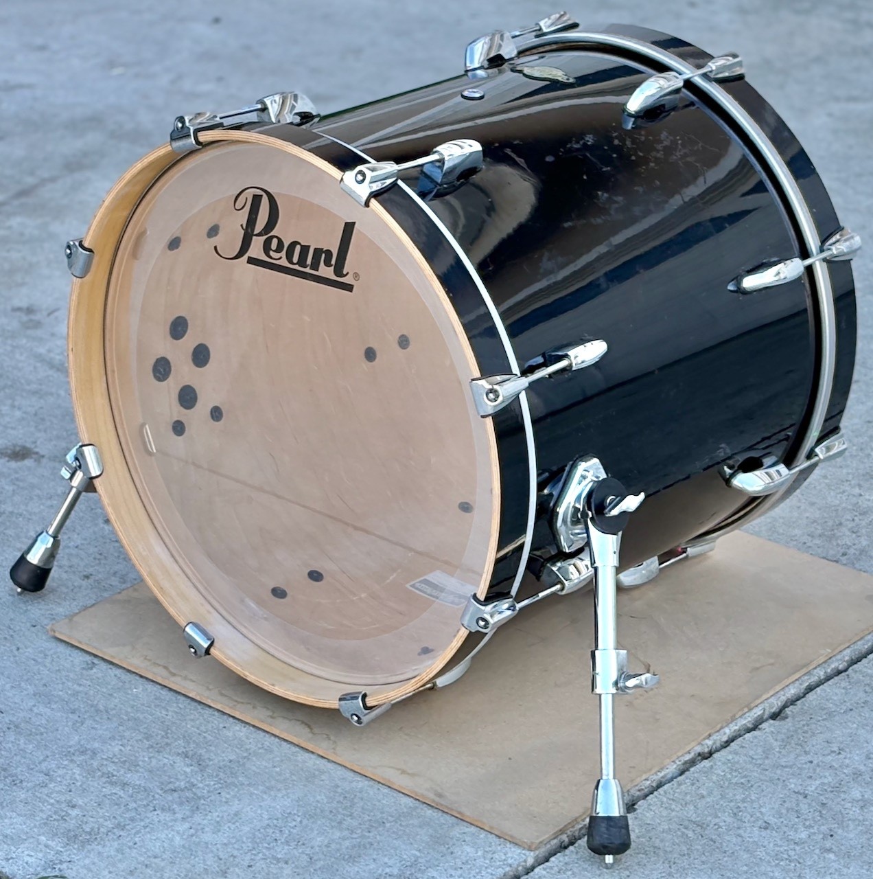 Pearl Masters All Maple Shell 18x20" Bass Kick Black for Drum Set