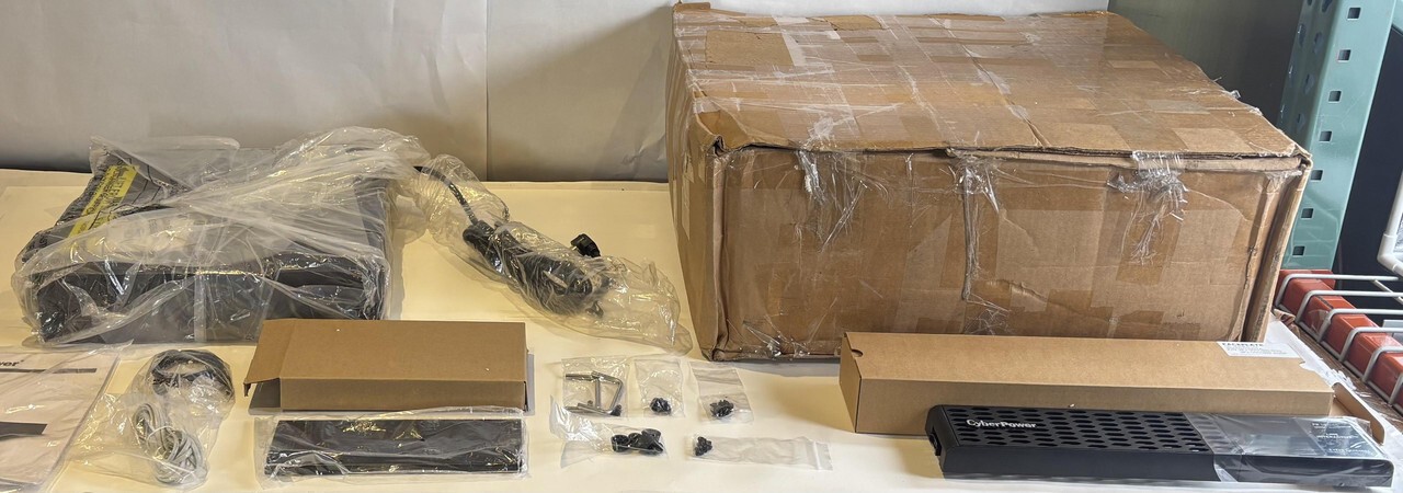 CYBERPOWER PR1500RT2UC SMART APP 1500VA 1500W SINEWAVE RACK TOWER BACKUP BATTERY