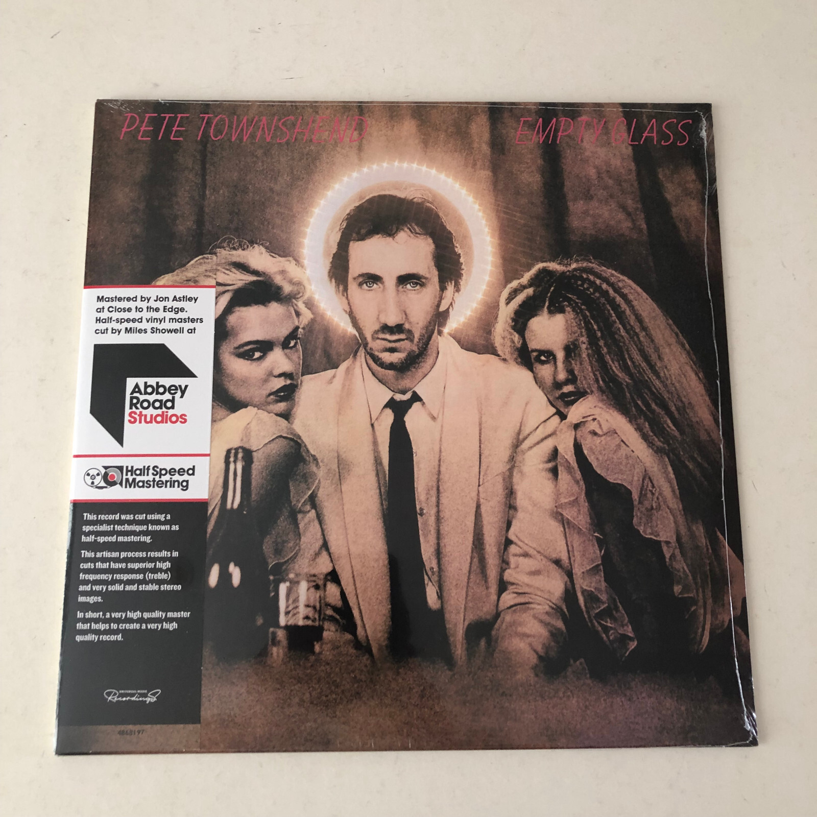 Pete Townshend ( The Who ): Empty Glass LP,180 Grammes Vinyle,Halfspeed Mastered