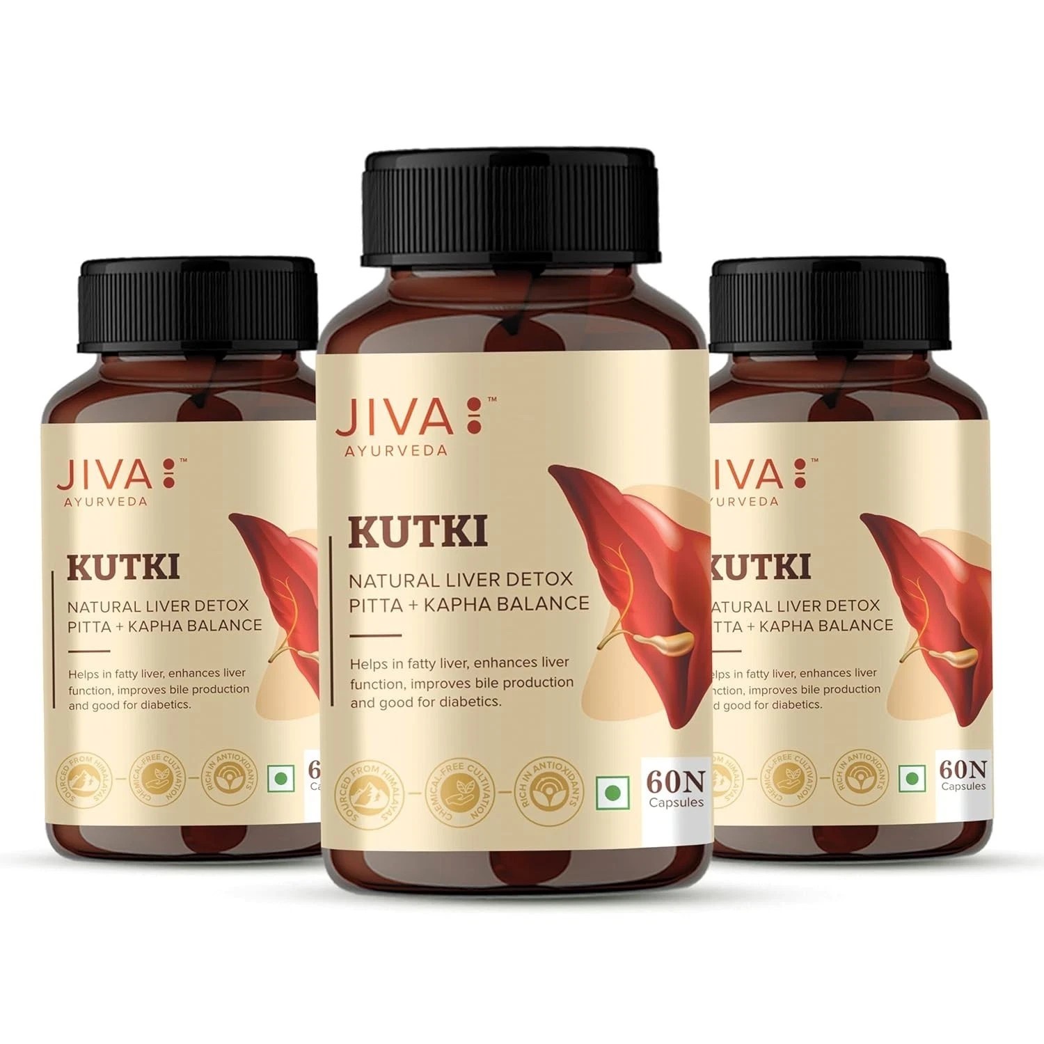 Kutki ( Picrorhiza ) Capsule | Support Fatty Liver, Body Purification, Immunity