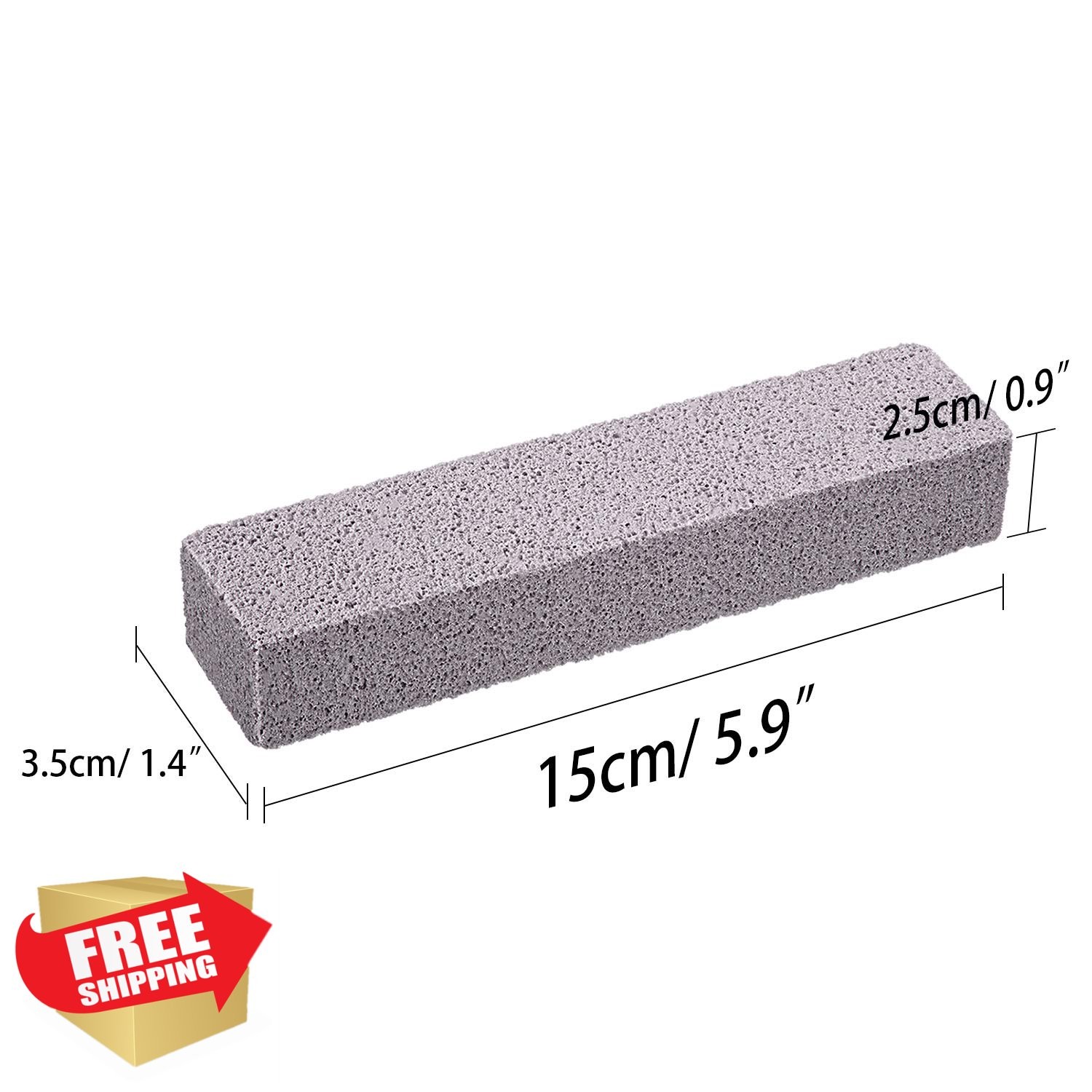 Chinco 36 Pumice Sticks Cleaning Pads Stain Grime Remover Scouring