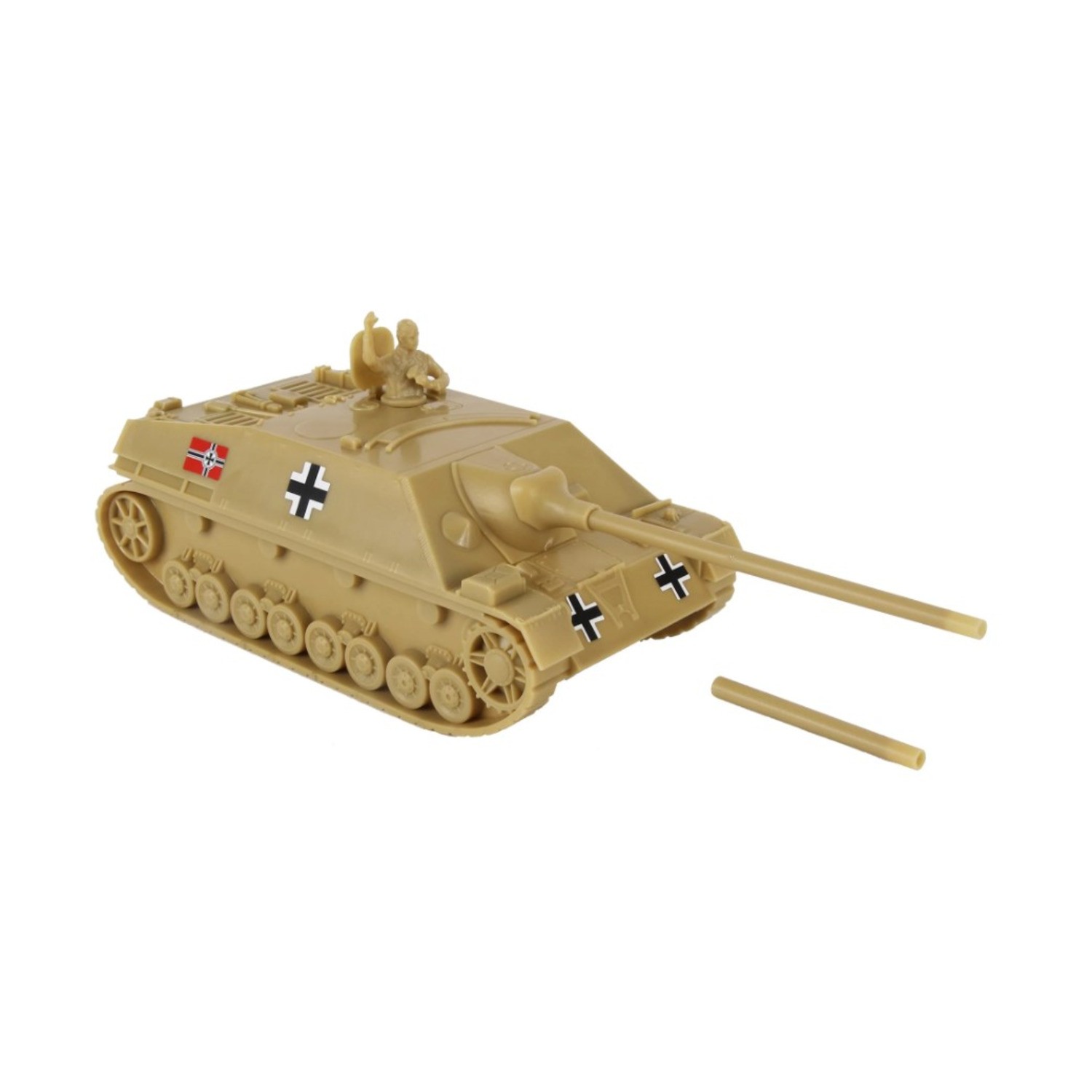 VictoryBuy Toy WWII German Jagdpanzer IV Tank Destroyer - Tan (2024 Ed) New
