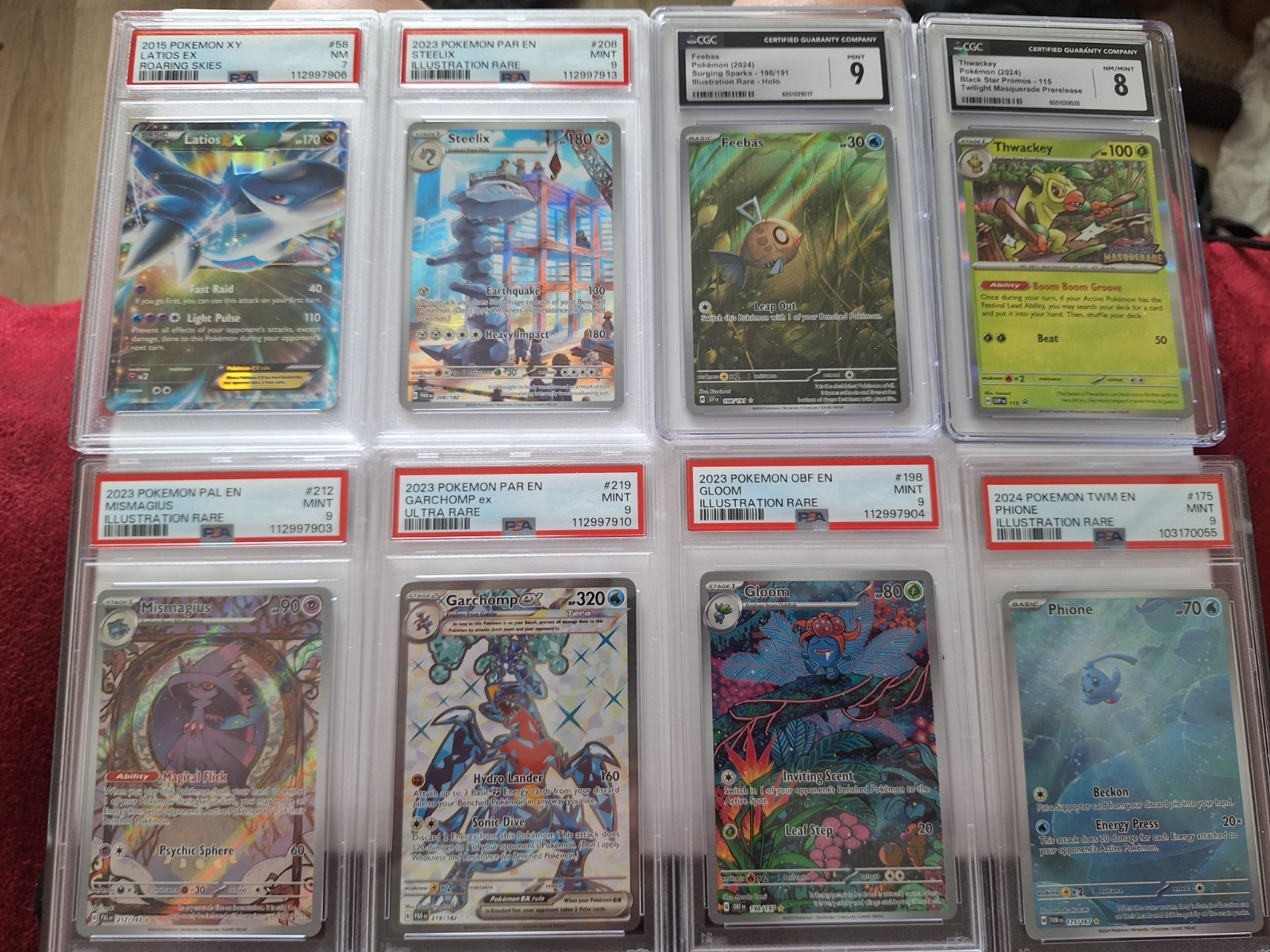 Graded Card Bulk 14 Cards Total,       (12) PSA, (2) CGC