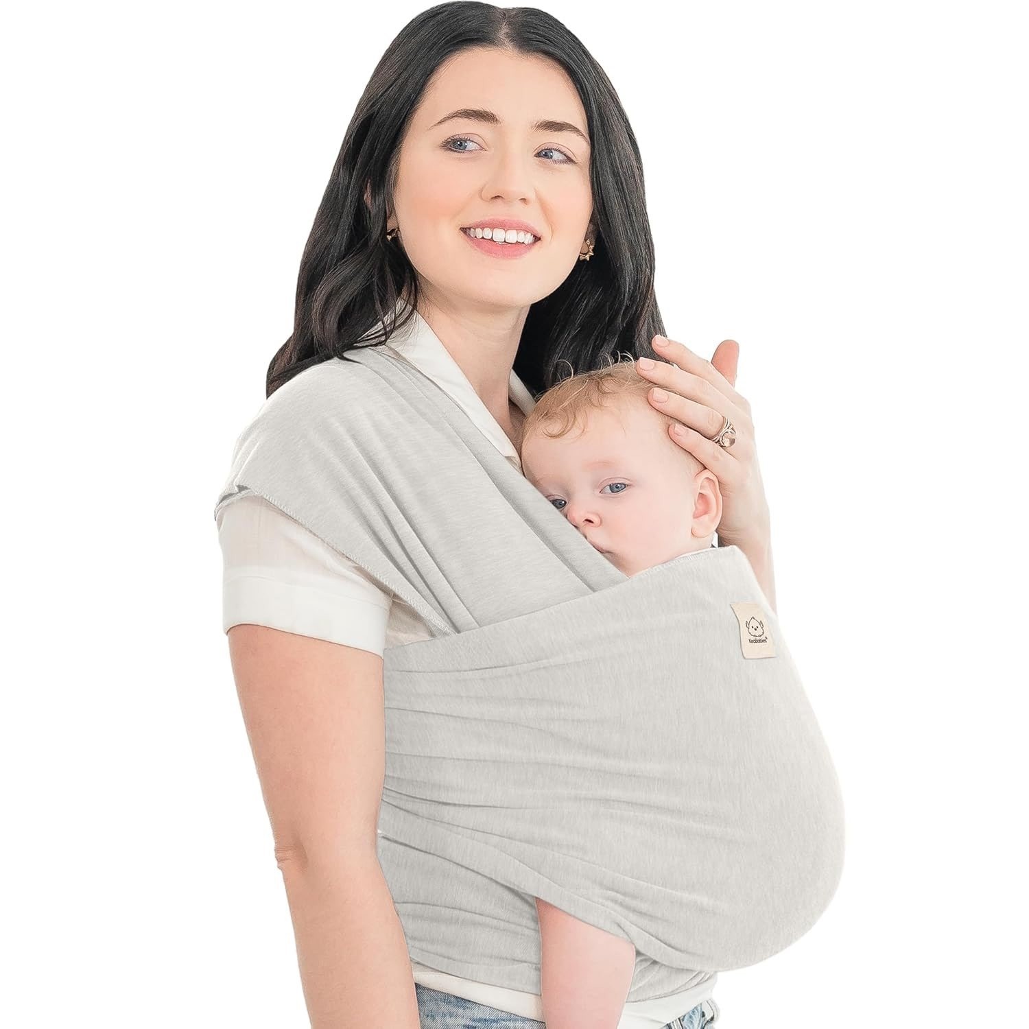 Keababies Classic baby wrap rhino gray