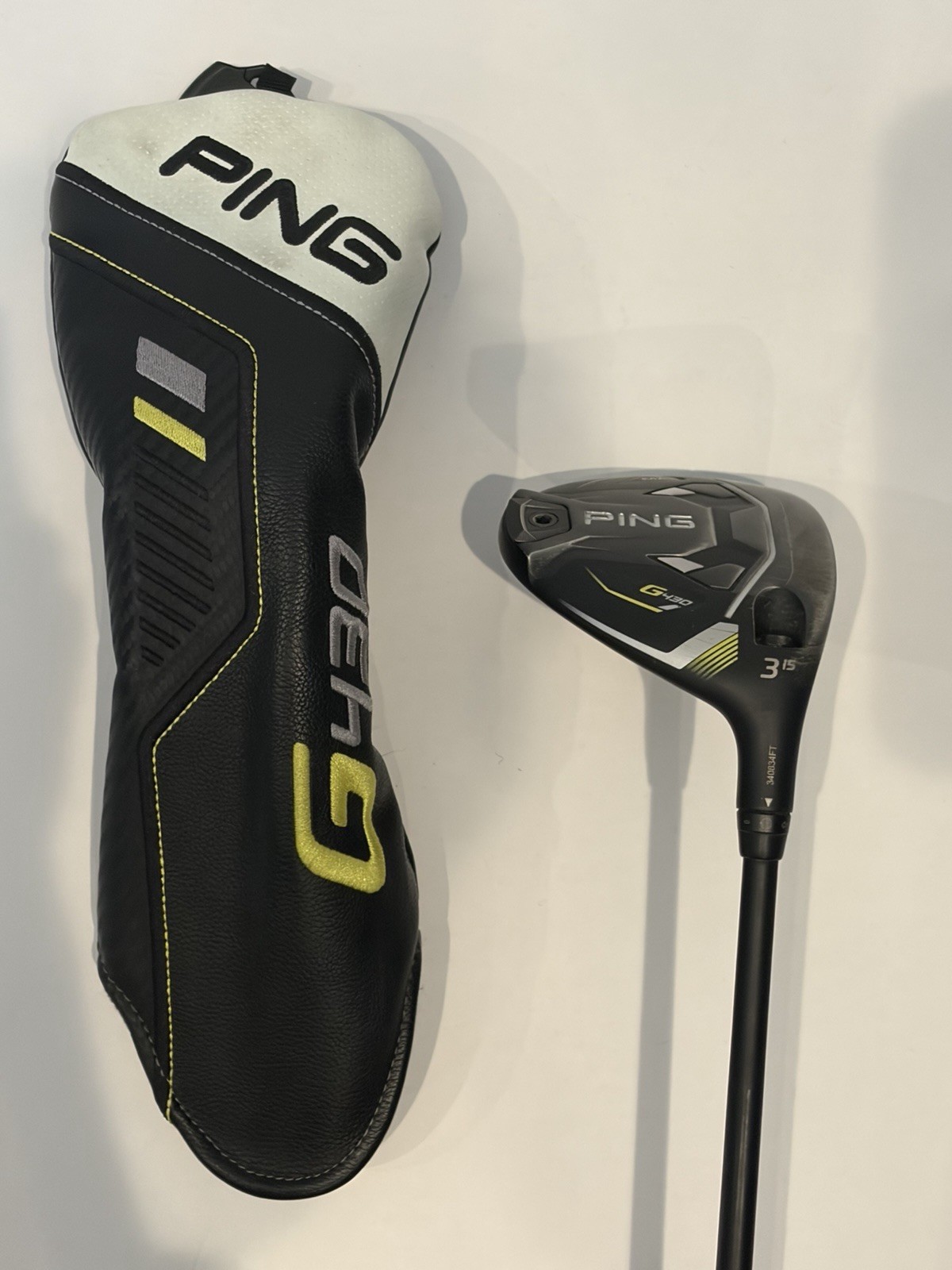 PING G430 3 Wood 15° Alta CB 65 SR Stiff/ Regular Graphite + Headcover