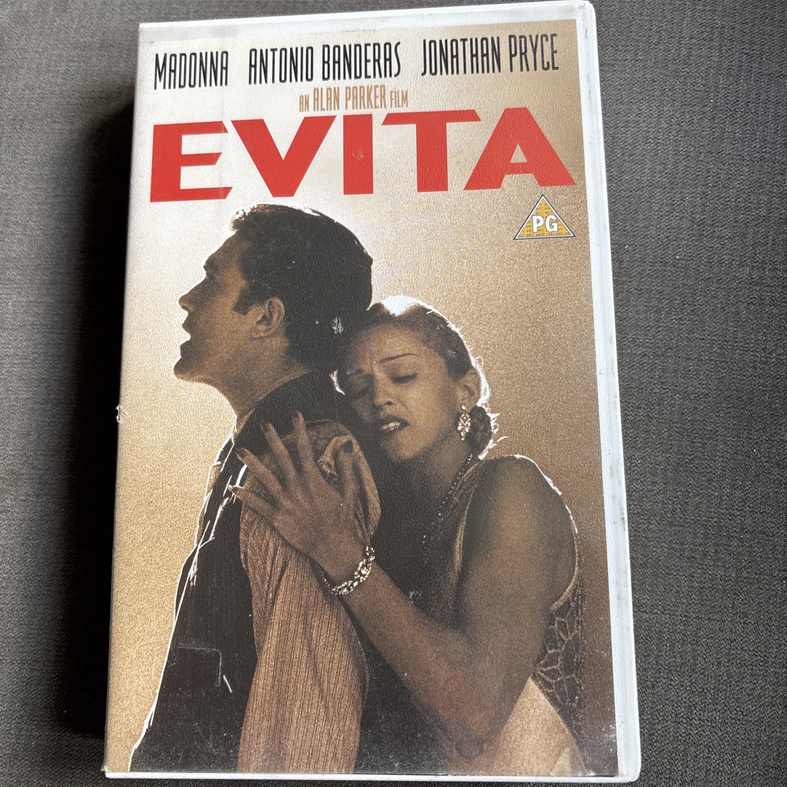 Evita (1996) - VHS - Madonna, Antonio Banderas, Andrew Lloyd Webber, Tim Rice