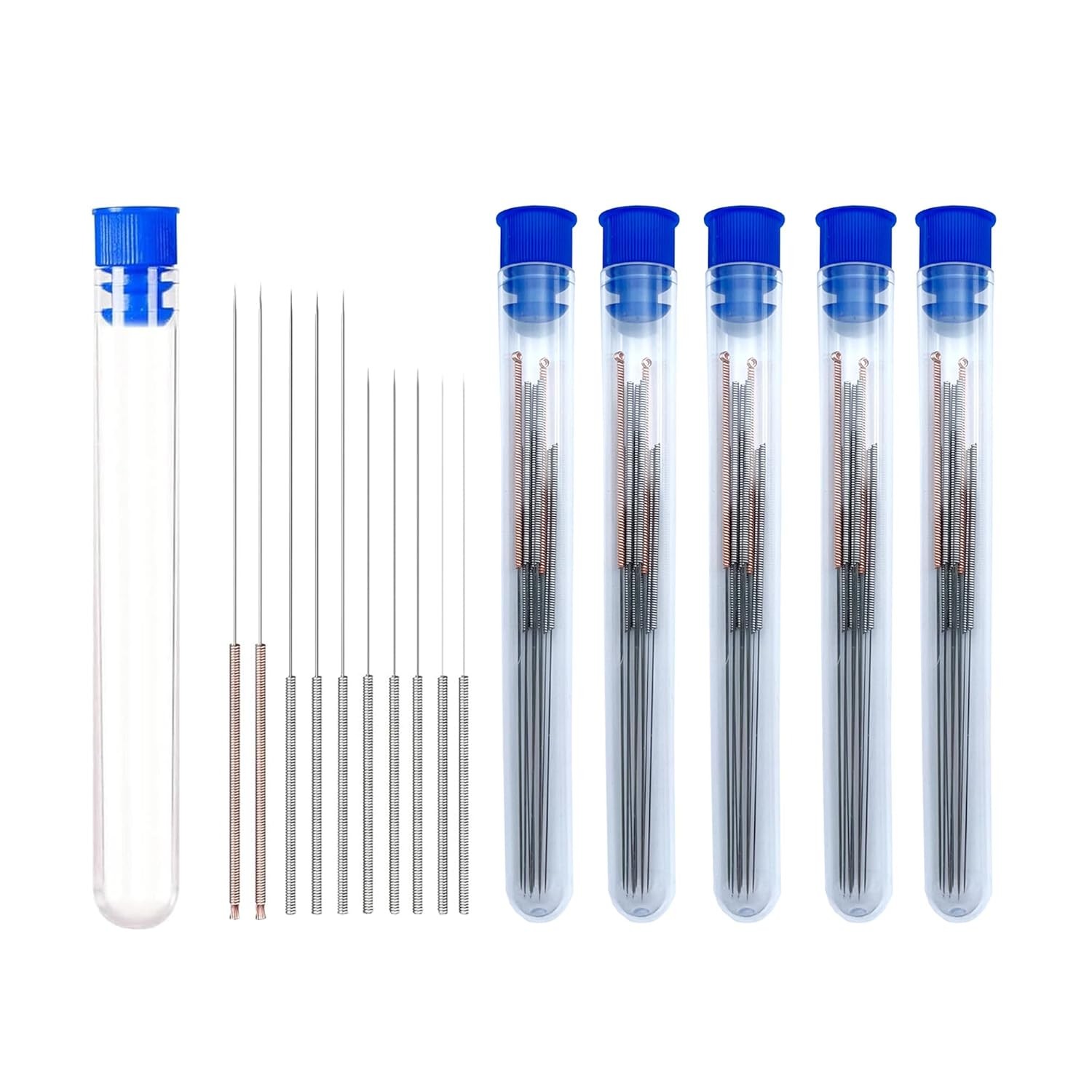 3D Printer Nozzle Cleaning Kit - 60PCS Nozzle Cleaner Needles with 0.2/0.3/0.4/0