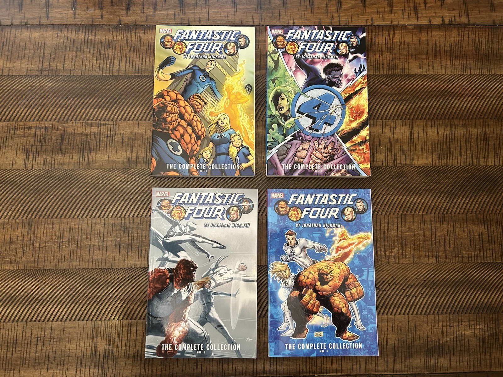 Fantastic Four By Jonathan Hickman: The Complete Collection Vol. 1-4 Lot