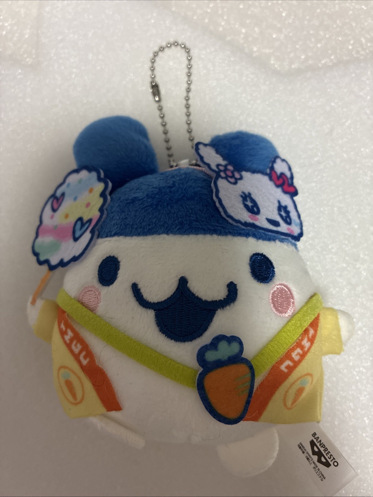Tamagotchi Mimitchi Banpresto Mascot Plush Keychain Doll Japan