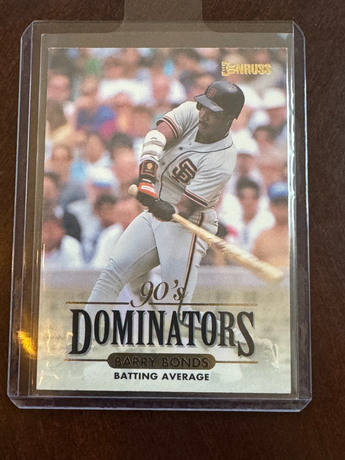 BARRY BONDS 1993 DONRUSS DOMINATORS 7 SAN FRANCISCO GIANTS MVP