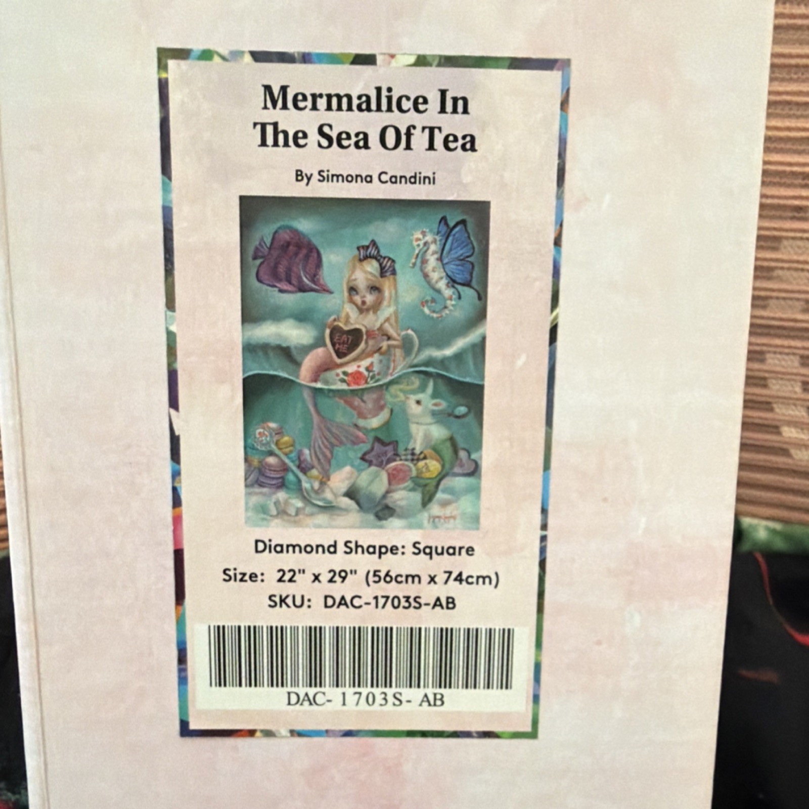 Mermalice In The Sea Of Tea - New - Diamond Art Club - DISCONTINUED PRODUCT!