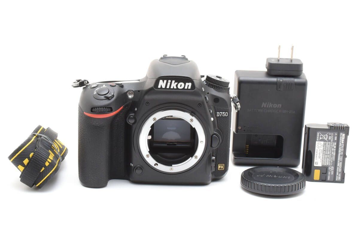 Nikon D750 Digital SLR Camera Body Tested Working Japan
